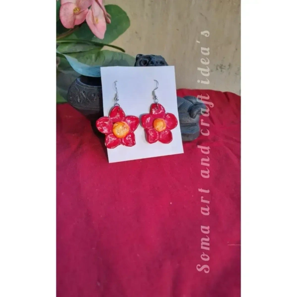 Clay Earrings For Women