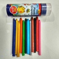 Polo Plastuc Crayons Oil Pastel (12 Shades )