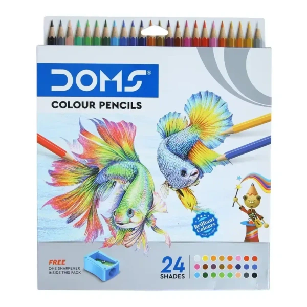 DOMS Colour Pencil  24 Shades