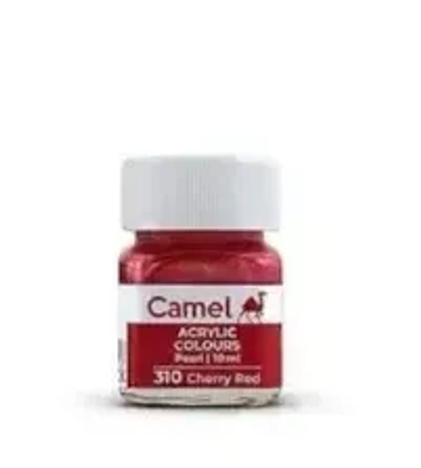Camel Fabric Colour ( 310 Charry Red ) 15 ml 10 pieces