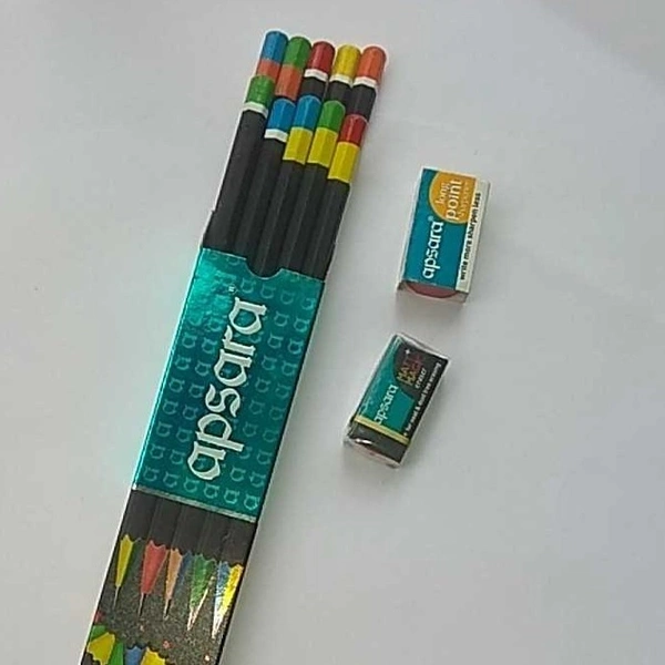 Apsara Matt Magic 2.0 Extra Dark Pencils (Pack of 10)