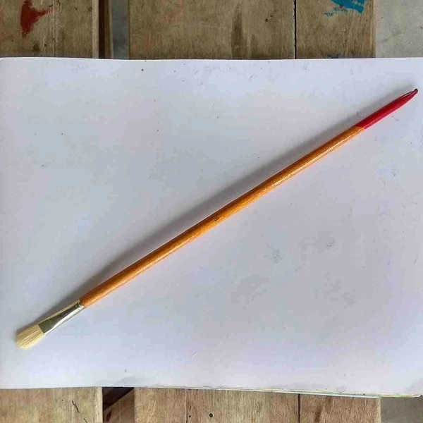 Oil Painting hog hair brush No - 8