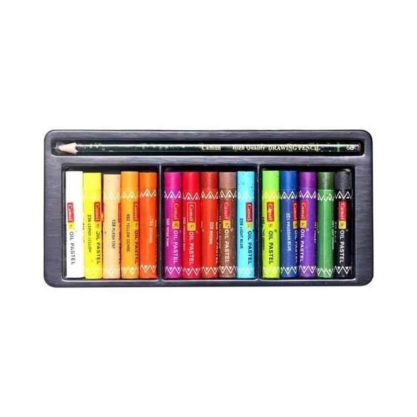 Camelin Oil Pastel 15 Shade's