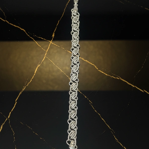 IMPERIAL HANDMADE SILVER BRACELET - Free, Silver