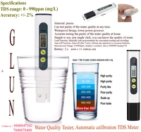 TDS Meter Water Quality Tester, 500PB