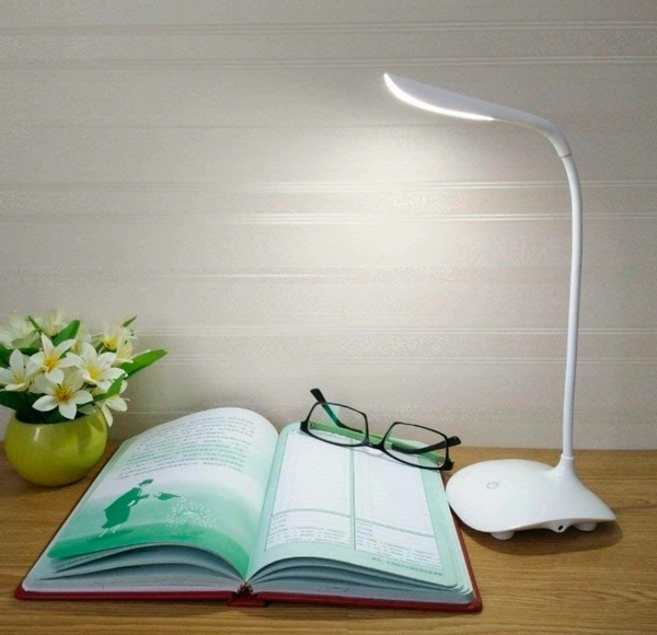 DESK LAMP TOUCH WHITE - white