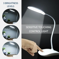 Rechargeable Usb Table Lamp 3 Mode Touch Button Medium - Multi color