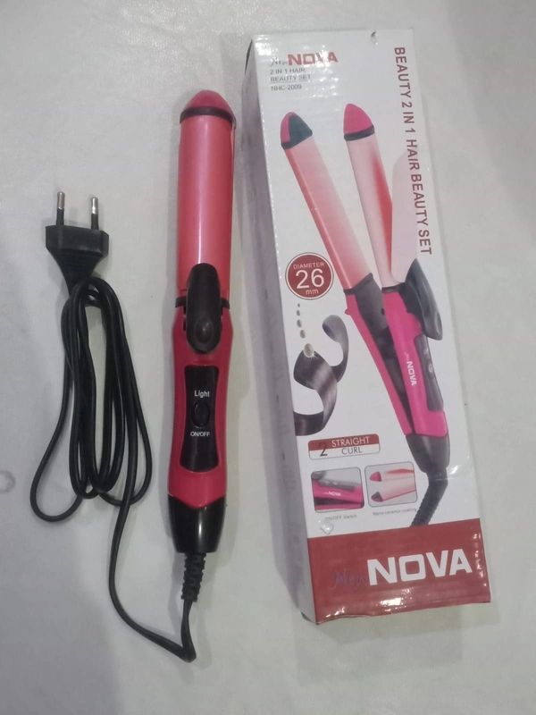 Nova Hair Straight ,Curl 100pc in 1c NHC-2009