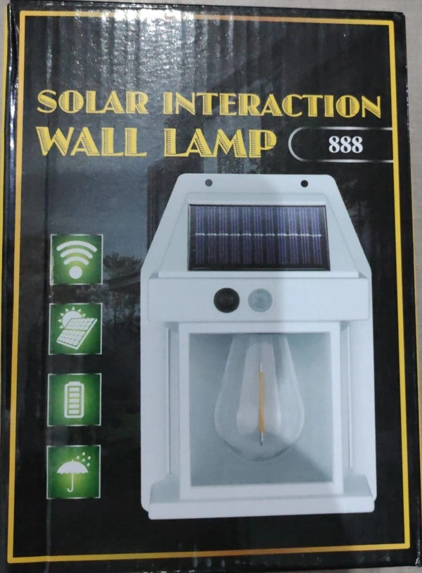 SOLAR WALL LAMP