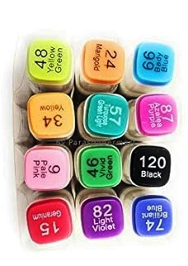 TWIN HEAD SKETCH MARKER (SET OF 12)