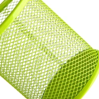 METAL PEN STAND ROUND GREEN