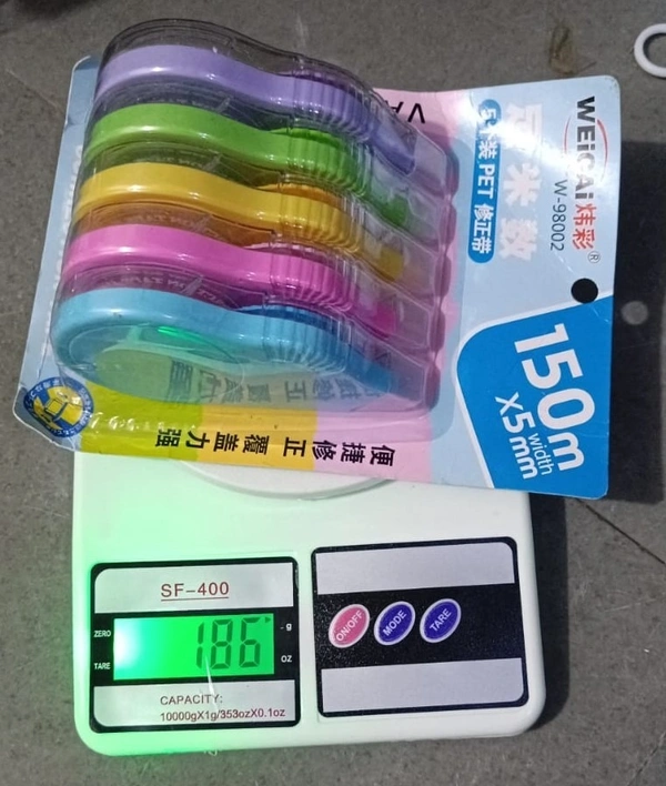 CORRECTION TAPE 150MTR (SET OF 6)