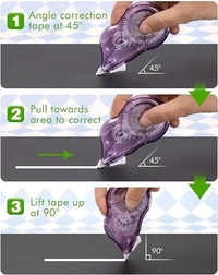 CORRECTION TAPE 150MTR (SET OF 6)