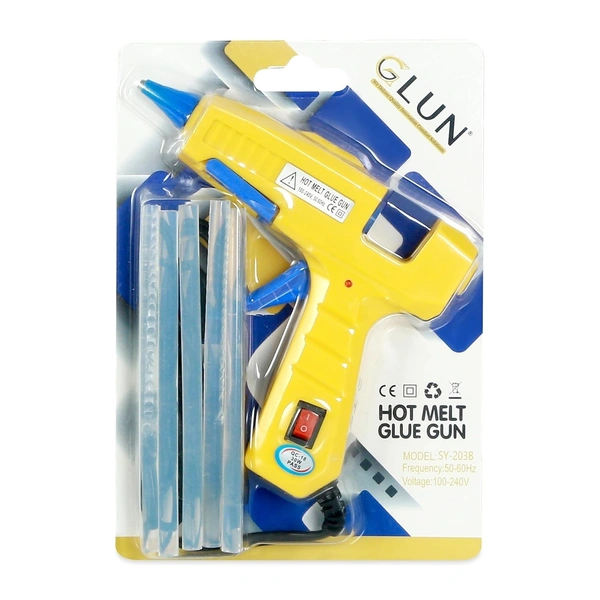 GLUE GUN 30W GLUN (SY-203B) YELLOW