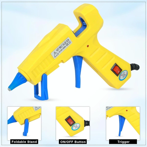 GLUE GUN 30W GLUN (SY-203B) YELLOW