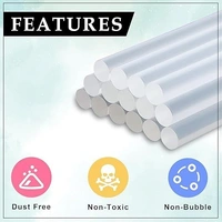 GLUE STICK TRANS 11MM 8INCH BLUE