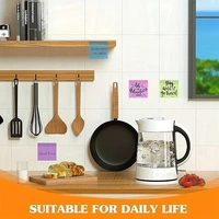 GLUN TRANSPARENT STICKY NOTES 250 SHEETS