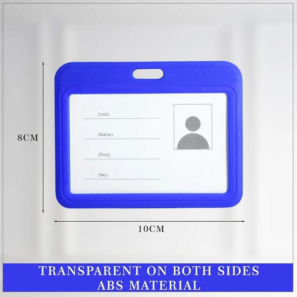 ID CARD HOLDER BLUE (SET OF10) C-104H