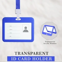 ID CARD HOLDER BLUE (SET OF10) C-104H