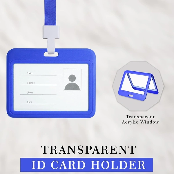 ID CARD HOLDER BLUE (SET OF10) C-104H