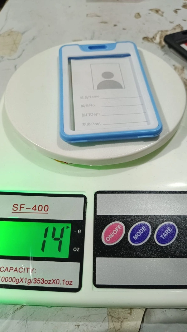 ID CARD HOLDER BLUE& WHITE (SET OF 5) 905V