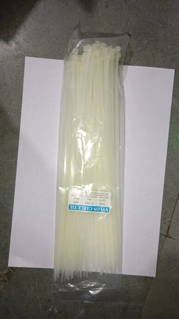 NYLON CABLE TIE 4X300MM