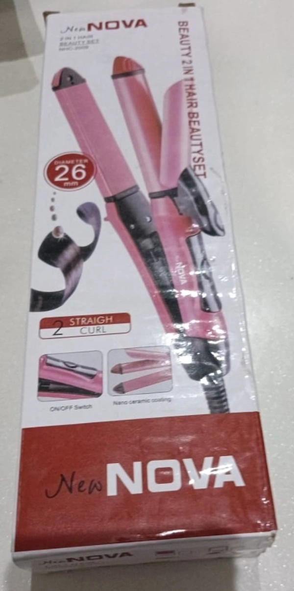 Nova Hair Straight ,Curl 100pc in 1c NHC-2009