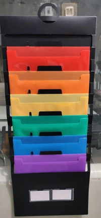 6 COMPARTMENTS DROP DOWN FILE