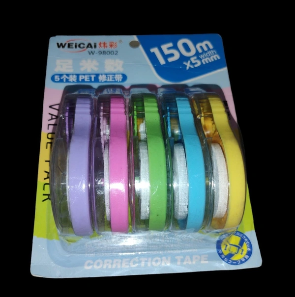 CORRECTION TAPE 150MTR (SET OF 6)