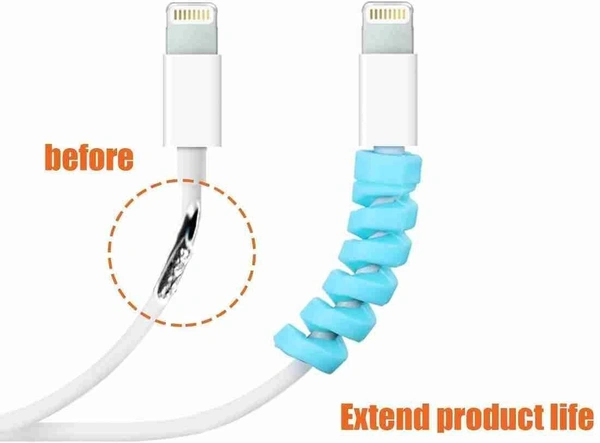 SPIRAL CABLE PROTECTOR (SET OF4)