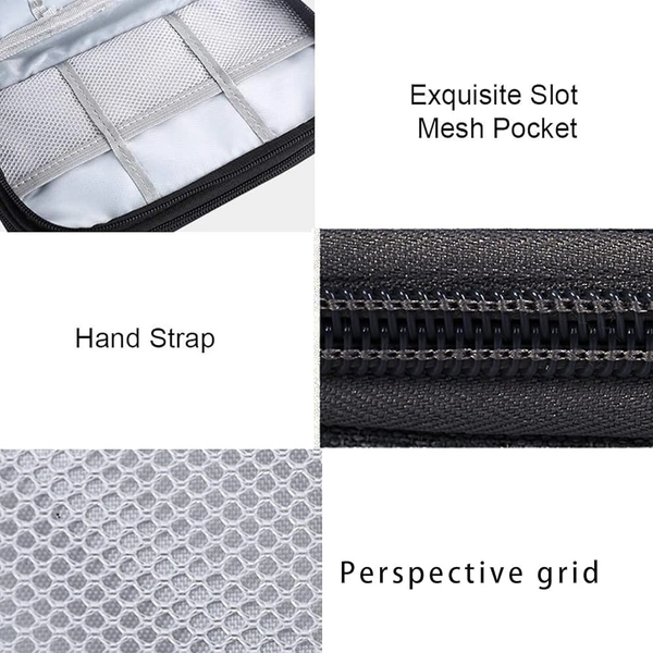  TRAVEL  ACCESSORIES BAG BLACK 19X10X2