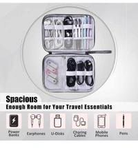TRAVEL ACCESSORIES BAG GREY 25X19X2
