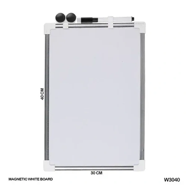WHITE BOARD MAGNETIC 30X40 MDF