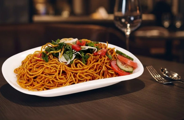 Chaumine (Noodles) Full Plate 