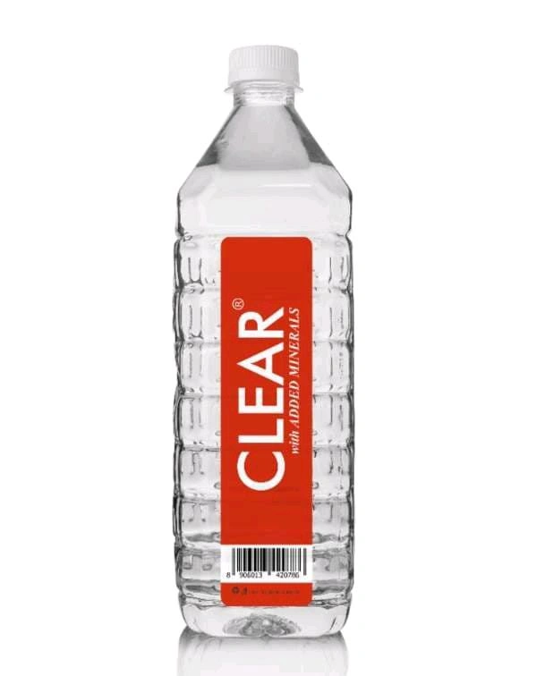 Clear Water Bottle 500 Ml