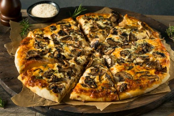 Mashroom Pizza & Veg -Medium Size  - Medium