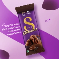 Cadbury Dairy Milk Silk Ganache Milk Chocolate Bar - 137g