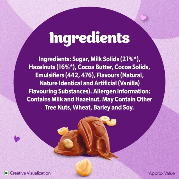 Cadbury Dairy Milk Silk Hazelnut Small Milk Chocolate Bar - 134g