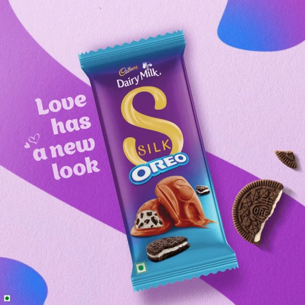 Cadbury Dairy Milk Silk Oreo Filled Bar - 124g