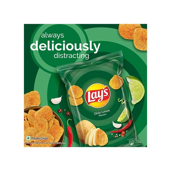 Lays Lay's Chile Limon Flavour Potato Chips - 48g, Chips