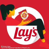 Lays Lay's Wafer Style - Red Chilli Potato Chips - 48g, Chips