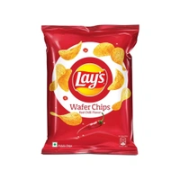 Lays Lay's Wafer Style - Red Chilli Potato Chips - Pack of 3 - 3x48g, Chips