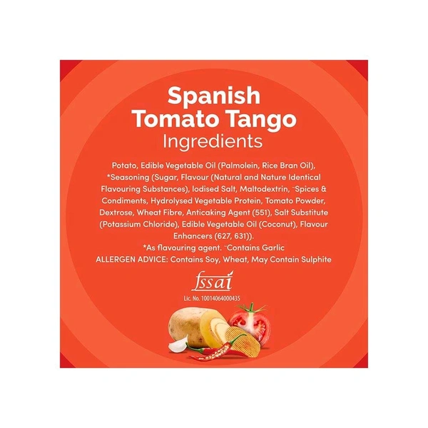 Lays Lay's Spanish Tomato Tango Potato Chips - 48g, Chips