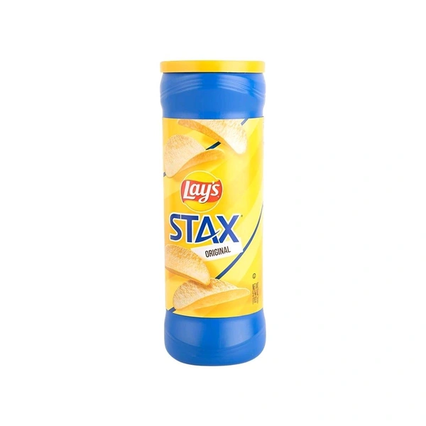 Lays Stax Lay's Stax Original Potato Chips - 155.9, Chips