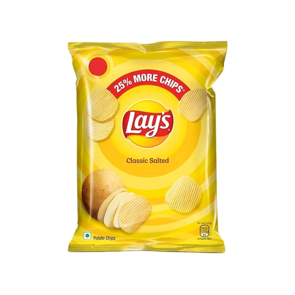 Lays Lay's Classic Salted Potato Chips - Chips, 48g