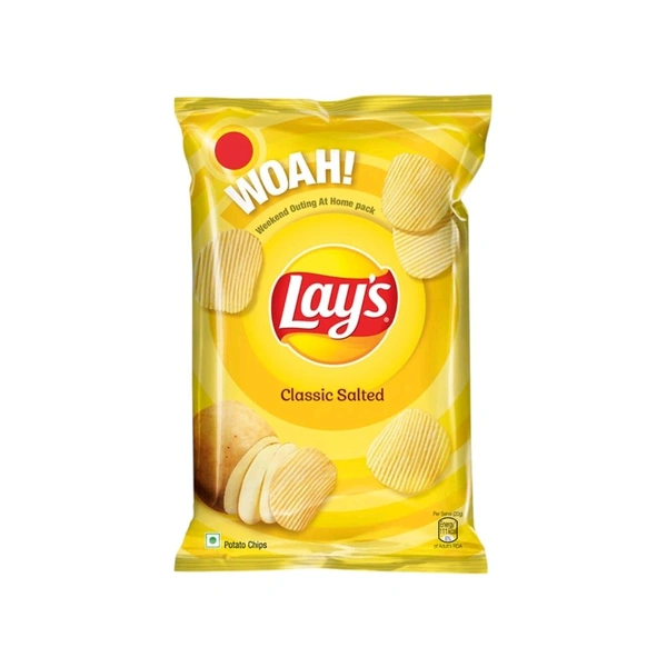 Lays Lay's Classic Salted Potato Chips - 67g, Chips
