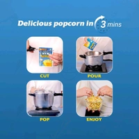 Act II Golden Sizzle Popcorn - Instant - Pack of 3 - 3 X 30g, Popcorn