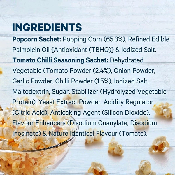 Act II Instant Popcorn - Tomato Chilli - 59g, Popcorn