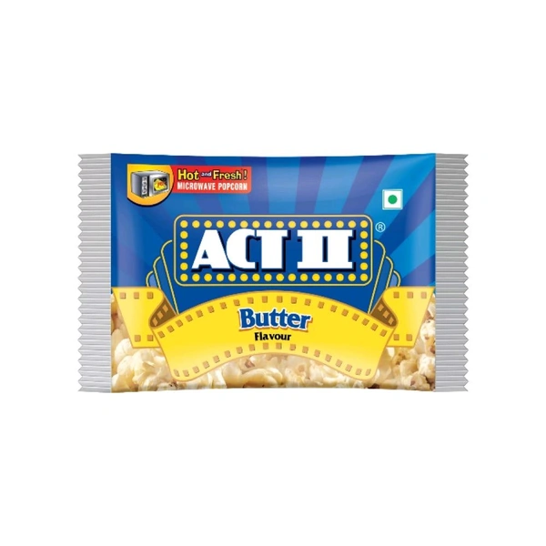 Act II Butter Popcorn - Microwave - 99g, Popcorn