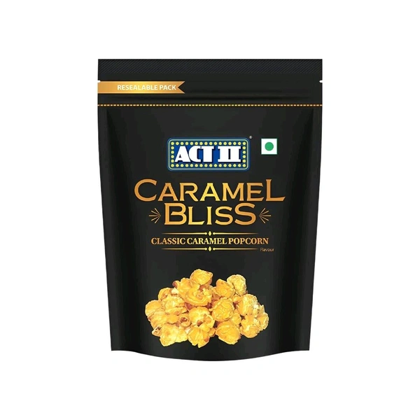Act II Caramel Bliss Popcorn - Ready To Eat - 70g